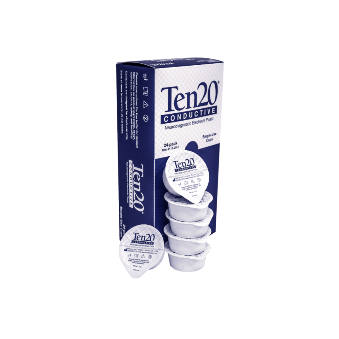 Ten20 EEG Conductive Paste (24-Pack, 15g Cups)